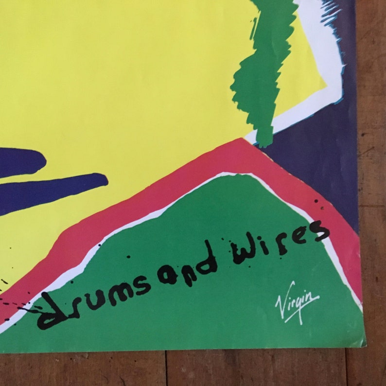 XTC Drums And Wire 1979 Virgin Records Original Etsy