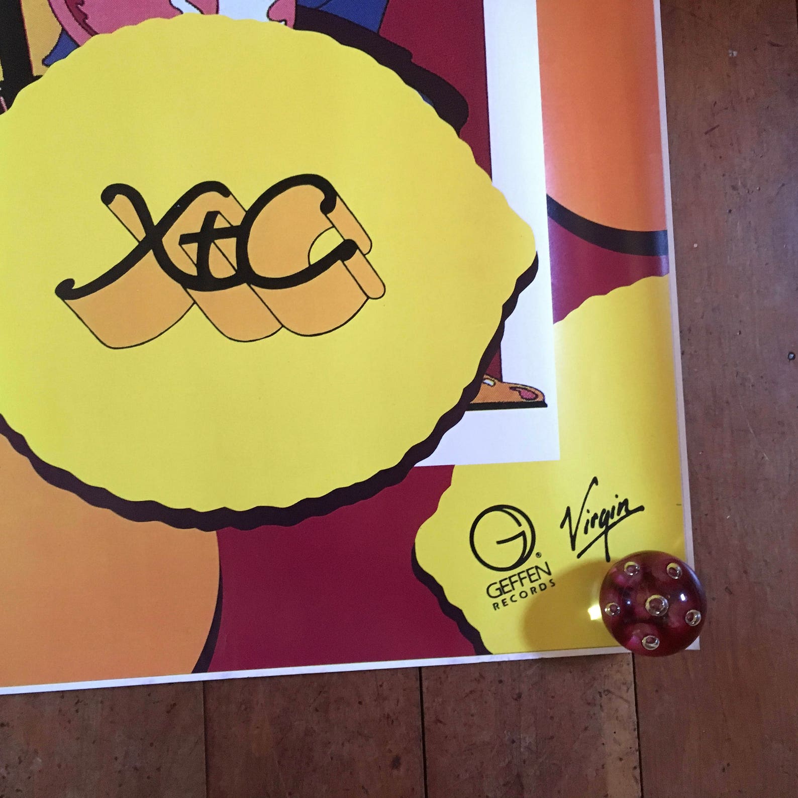 XTC Oranges & Lemons Virgin Records 1989 Original Rare Vintage Etsy
