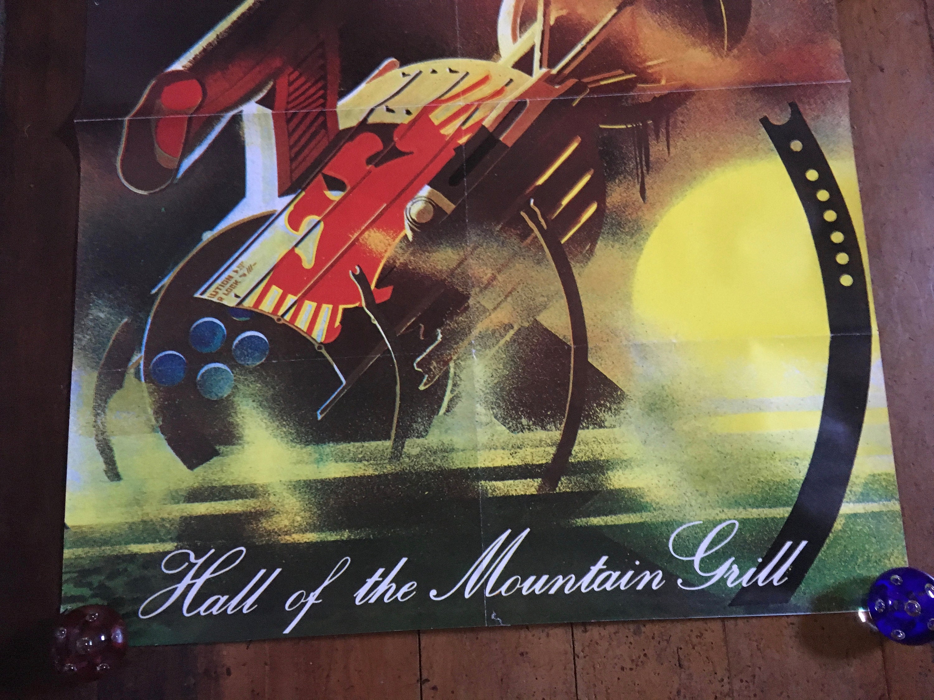 Hawkwind Hall Of The Mountain Grill 1974 Original Etsy
