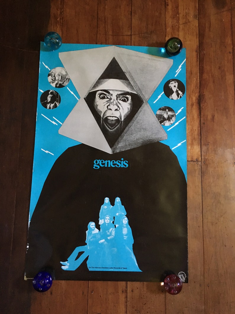 Genesis 1973 Charisma Records Original Rare Vintage Music Etsy