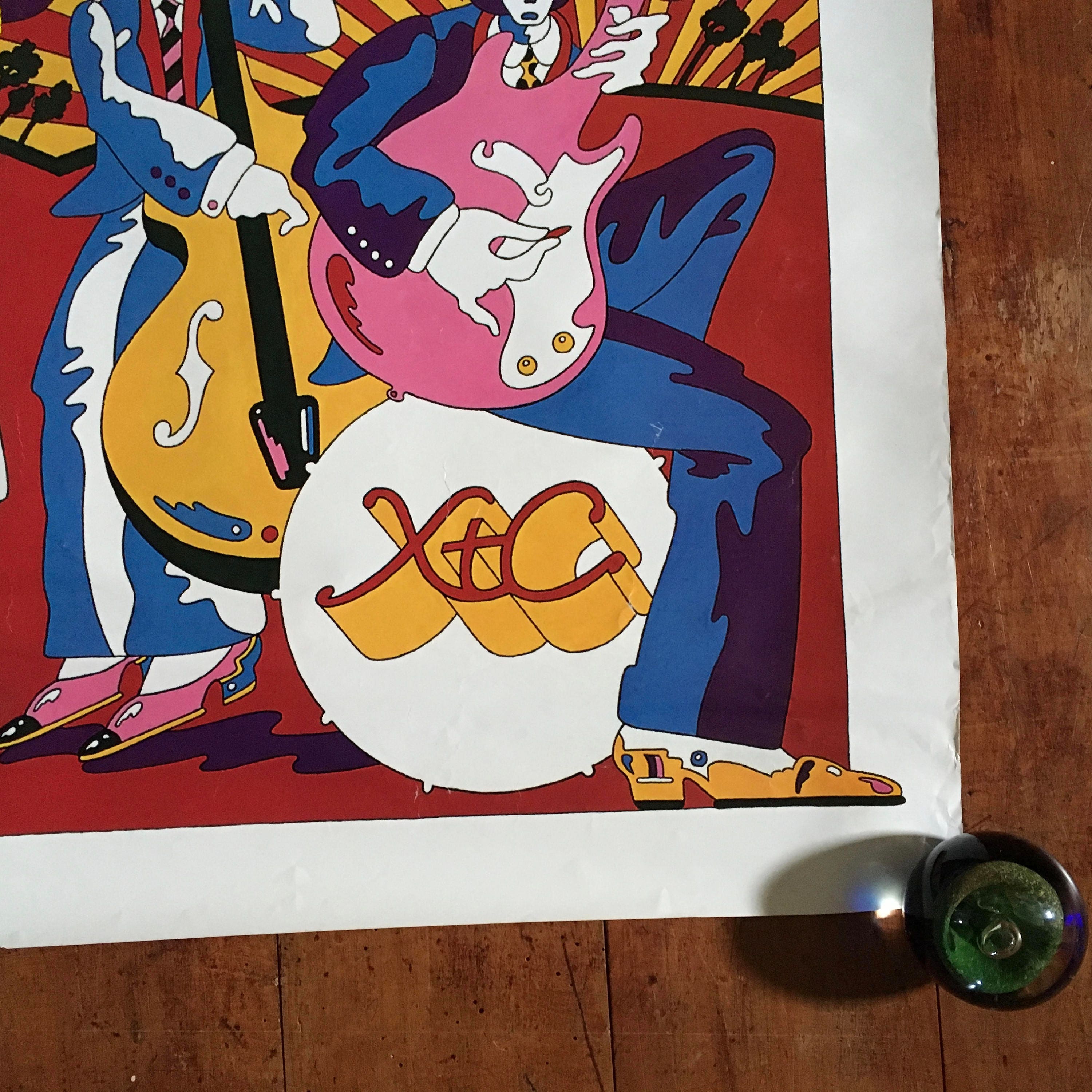XTC Orange & Lemons 1989 Virgin Records Original Rare Vintage Etsy