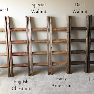 Farmhouse Ladder, Blanket Ladder, Quilt Ladder, Bedroom Blanket organizer, Rustic Decor, Farmhouse, Organizer 5ft image 1