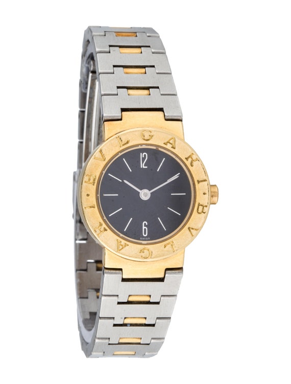 bvlgari 18k gold watch