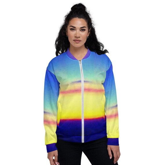 bright bomber jacket