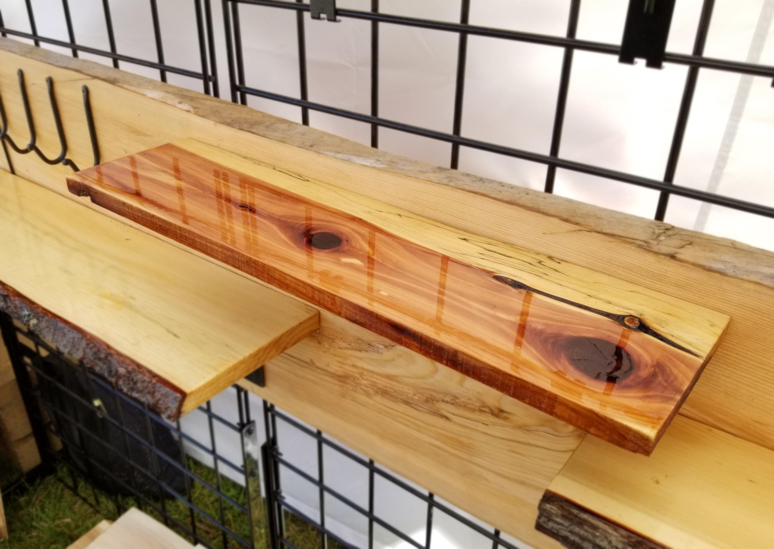 Custom Shelves Red Cedar Etsy