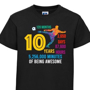 10 Jahre altes super T-Shirt, 10 Jahre Geburtstag T-Shirt, 10.Geburtstag, Kinder Geburtstagsgeschenk