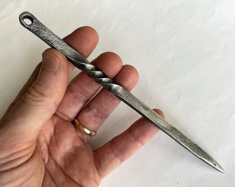 Forged Spike / Awl / Pick / Scribe / Marlin Spike with a twist