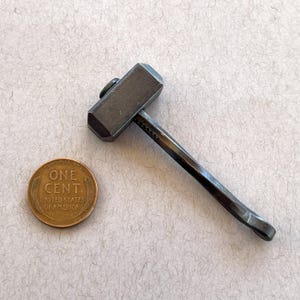 Handmade Blacksmith Hammer Pendant Necklace or Keychain - Thor&#39;s Hammer / Mjolnir