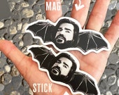 Laszlo Bat Magnet and Sticker