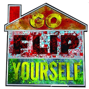 Go Flip Yourself Sticker