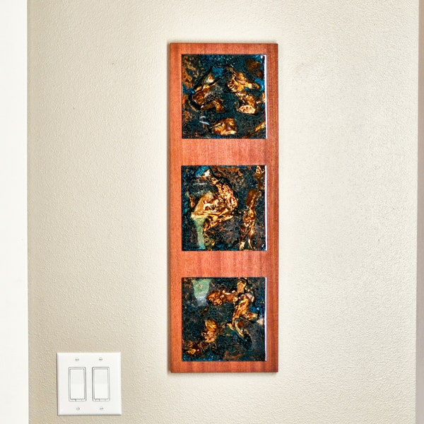 Copper Wall Art Etsy