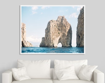 Capri, Island of Capri, Amalfi Coast, Capri Italy, Italy Photo, Travel Photo, Italy Wall Art, Fine Art Print, Blue Ocean Photo, Italy Decor