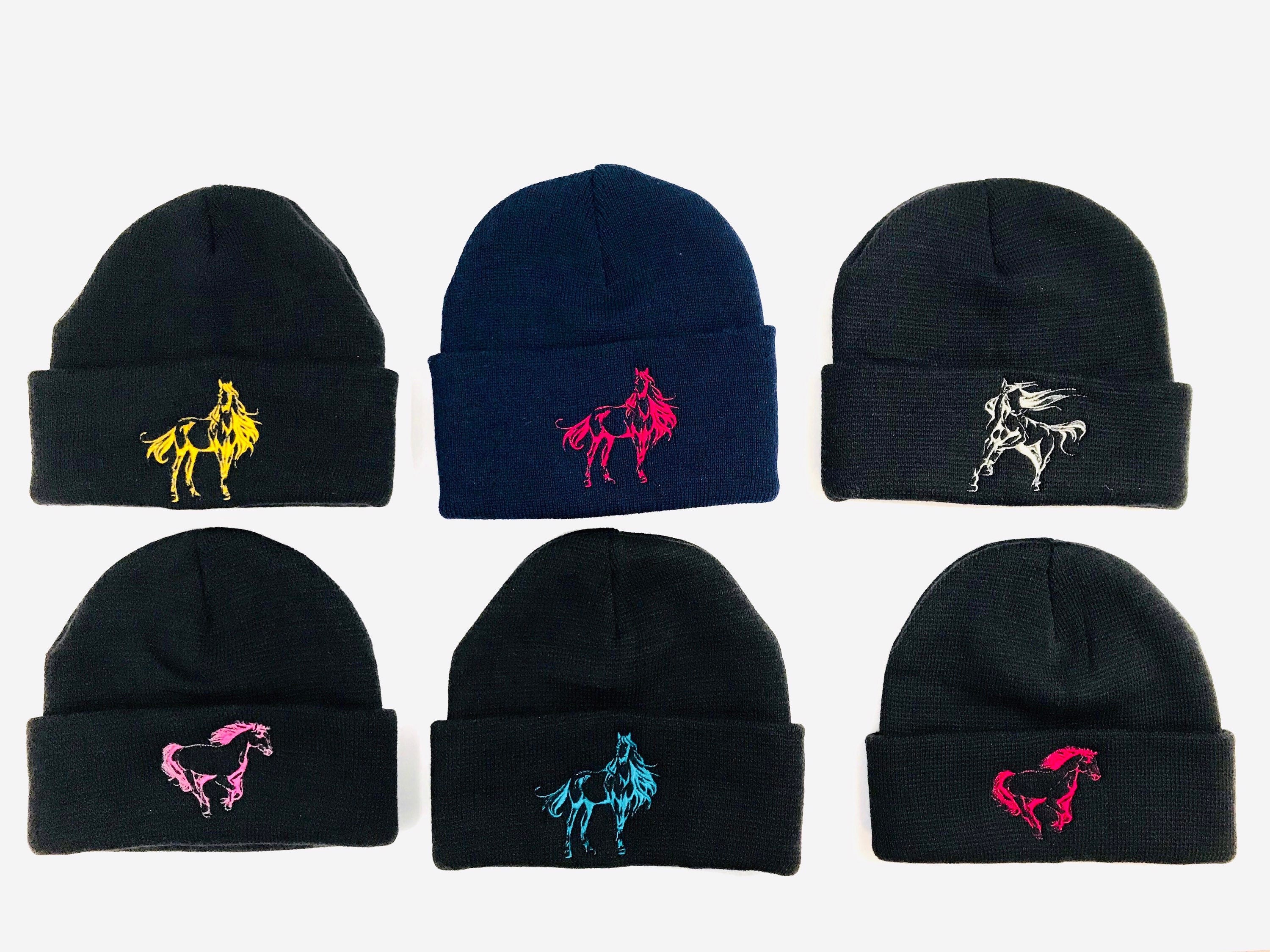 Horse Beanies Etsy