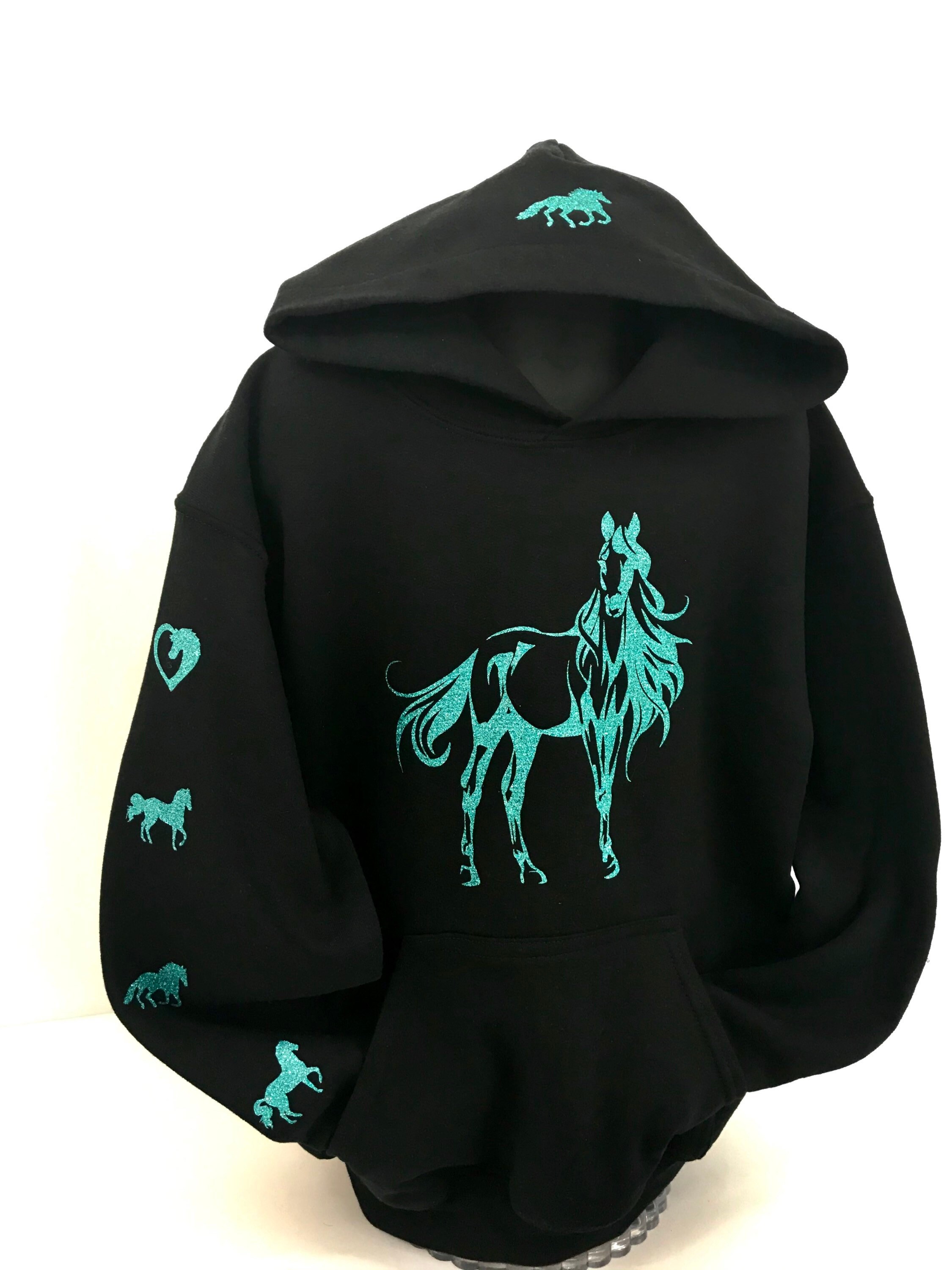 Teal Hoodie Etsy