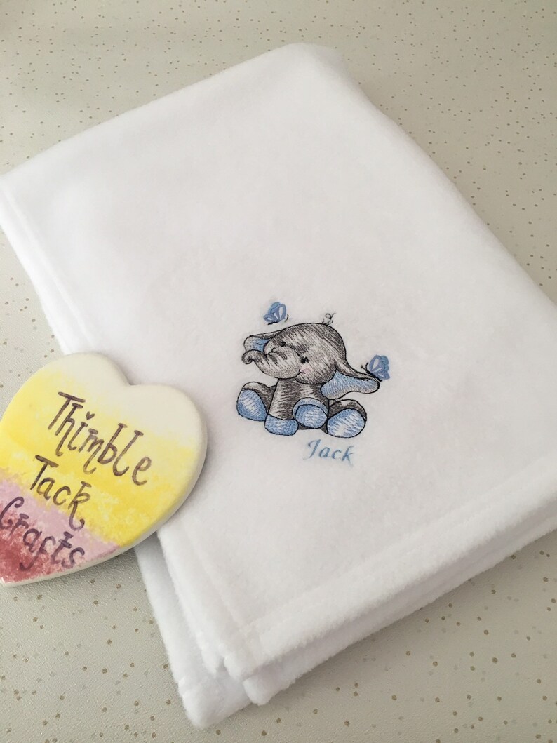 personalised tag blanket