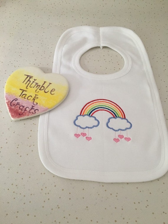 embroidered baby bibs personalised