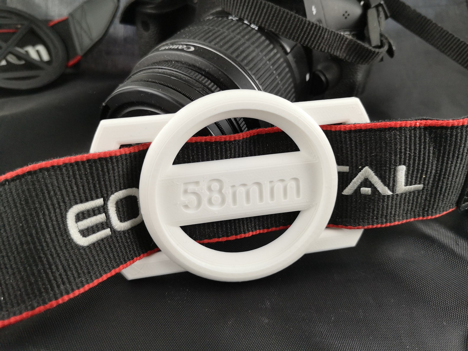 Lens Cap Holder for DSLR camera caps Minimum 49mm specify Etsy
