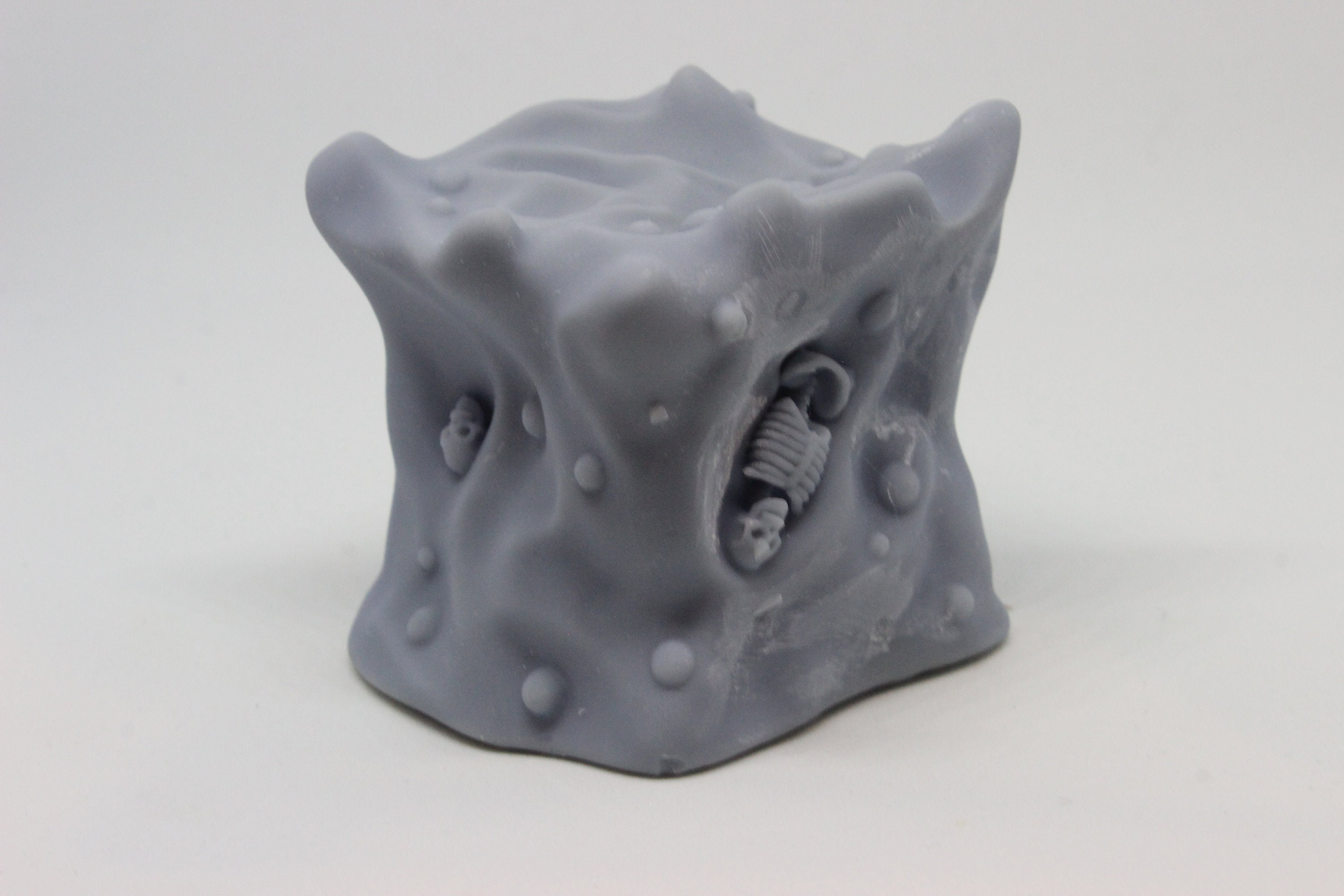 RESIN Cube 'o' Snot gelatinous Cube by Fat Dragon Etsy UK