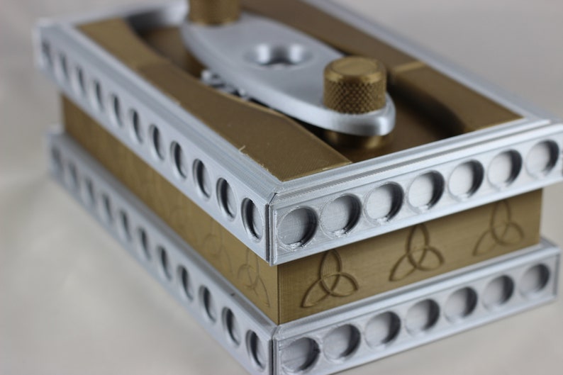 3D Printed Geared Steampunk Puzzle Box Etsy
