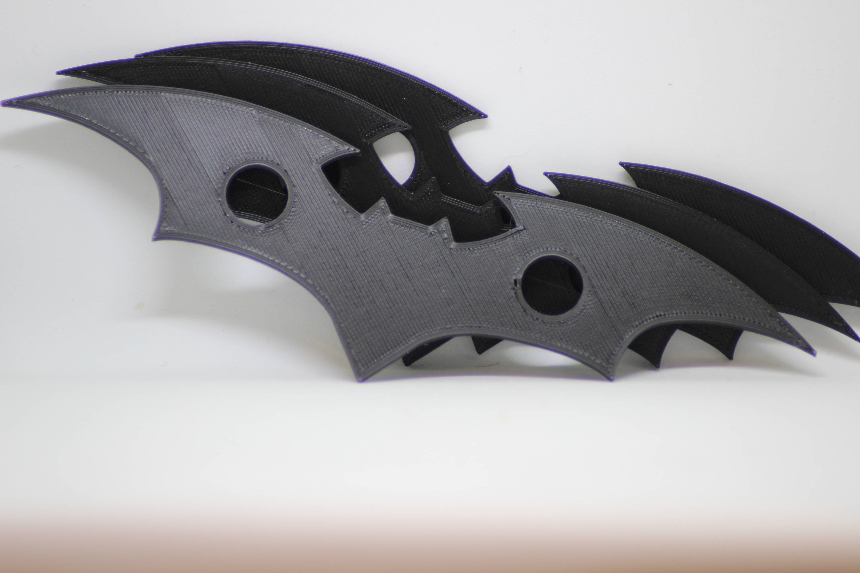 BATMAN Telltale Games style Batarangs set of 3 Etsy
