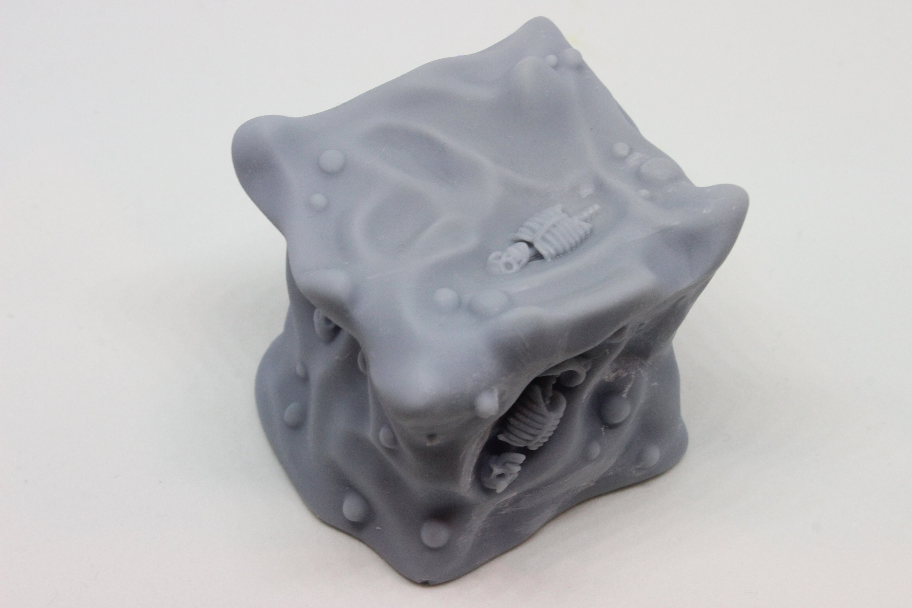 RESIN Cube 'o' Snot gelatinous Cube by Fat Dragon Etsy UK