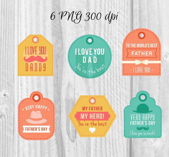 fathers day gift tags