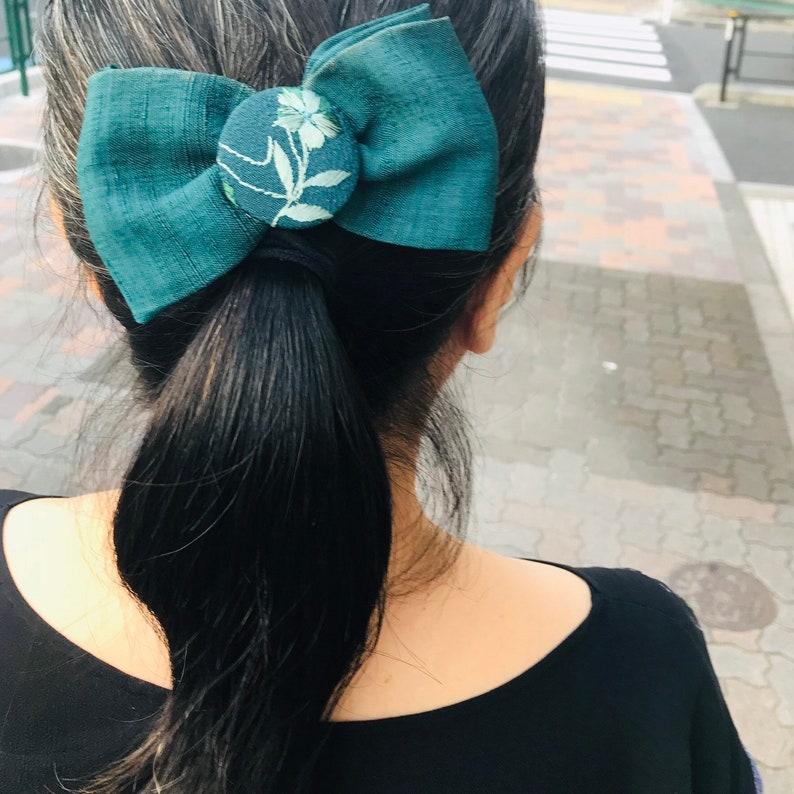 Japanese Hair clip kimono clips Silk hair clips Hair Etsy