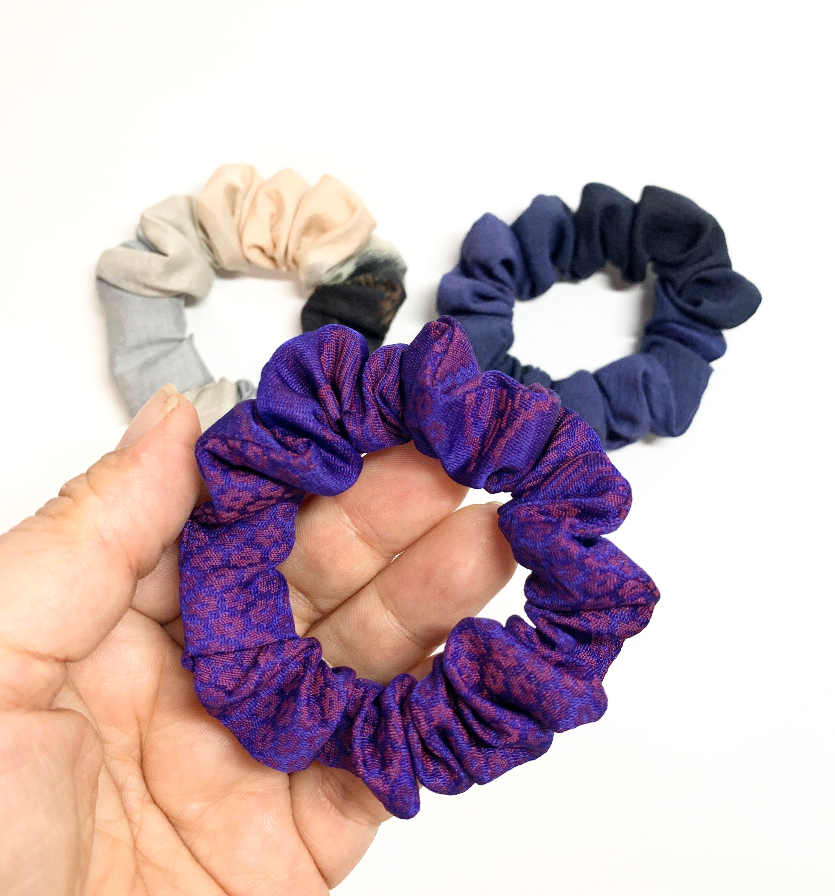 Mens hair tie. Mens Scrunchies Skiny Scrunchies 2 pieces Etsy