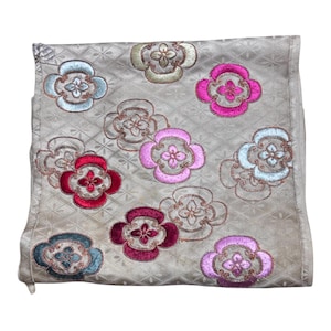 Unique Hand-Embroidered Obi Fabric – A Rare Piece for Interior Styling, Vintage Obi Fabric