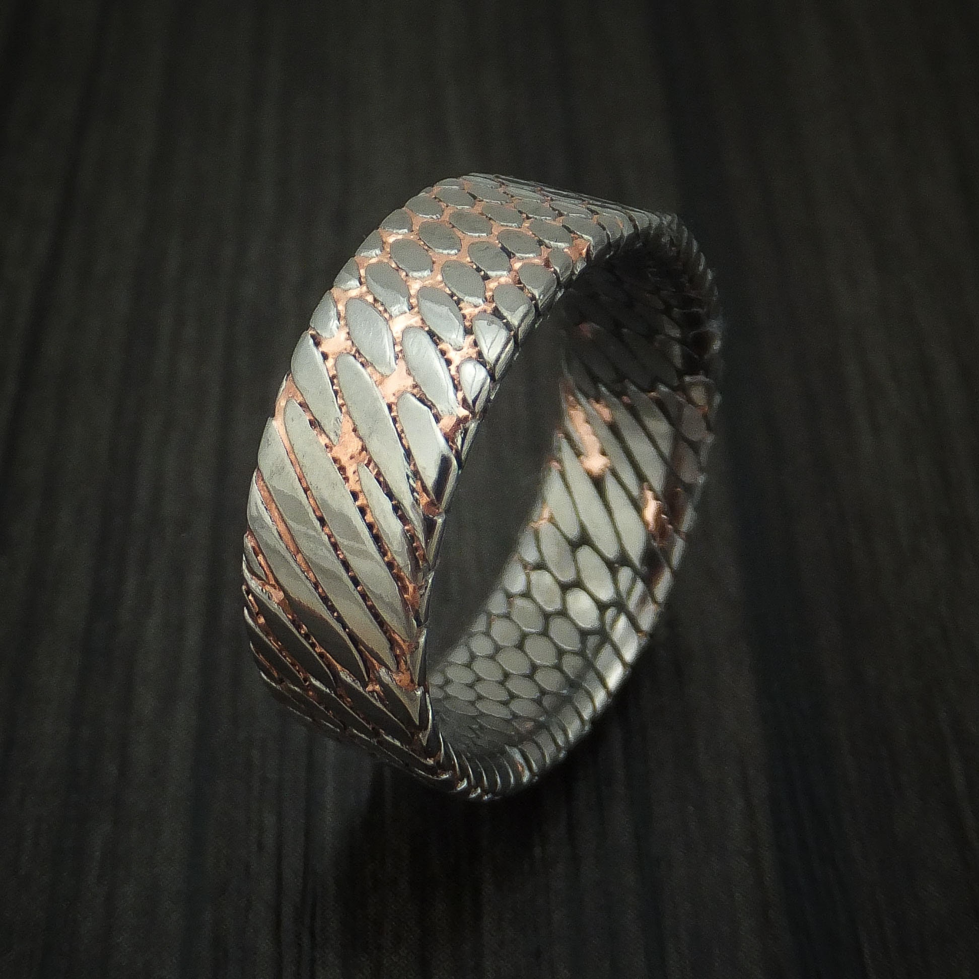 Etched Superconductor Ring Custom Made Titanium-niobium and Copper Band ...
