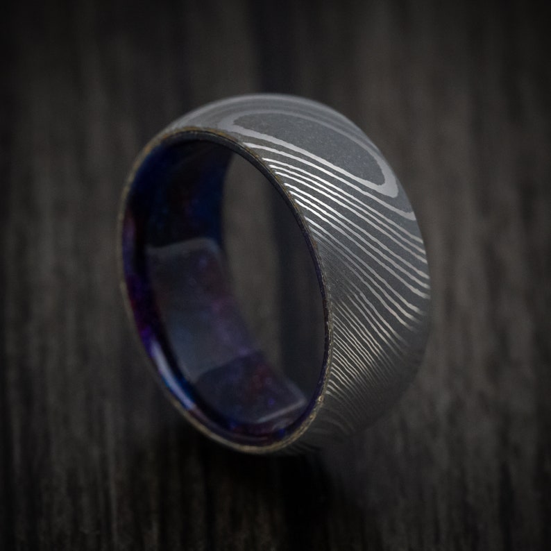 Damascus Steel Portland Mall and DiamondCast Lowest price challenge Made Custom Ring Sleeve