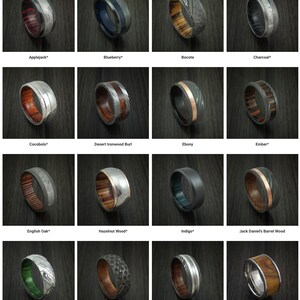 Puede incluir: Una colecci&oacute;n de 16 anillos diferentes de madera y metal. Cada anillo es &uacute;nico y presenta una combinaci&oacute;n diferente de madera y metal. Los anillos est&aacute;n hechos con materiales y artesan&iacute;a de alta calidad.