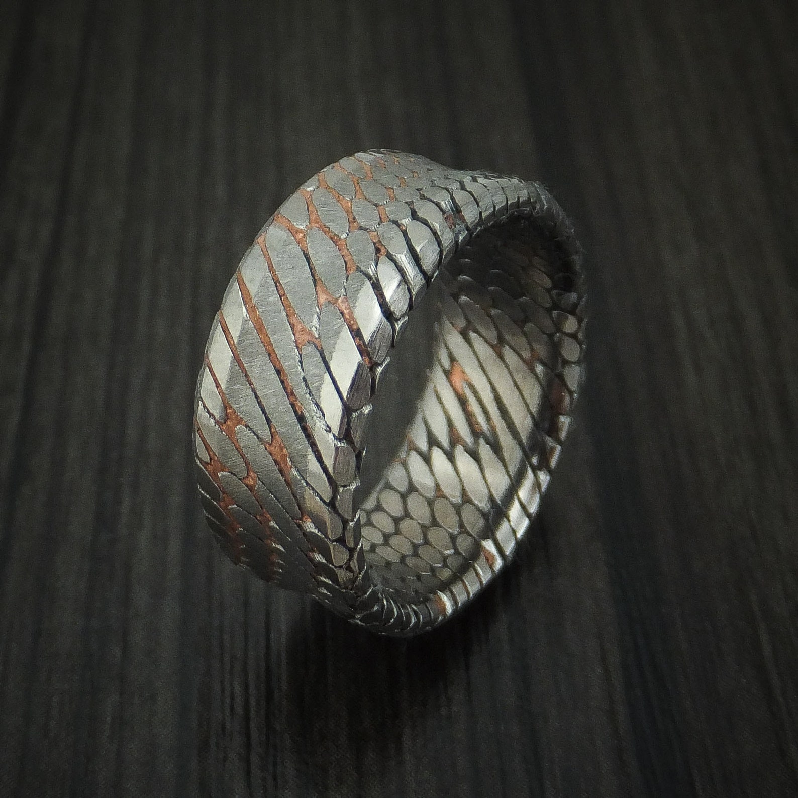 Etched Superconductor Ring Custom Made Titanium-niobium and Copper Band ...