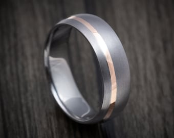 Tantalum and 14K Gold Ring Custom Made
