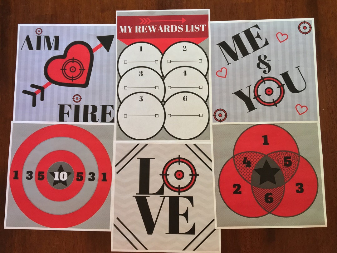 Shooting Range Date Night Target Bundle Etsy