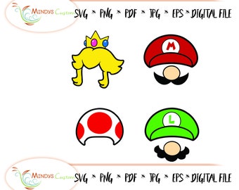 Download Princess Peach Svg Etsy