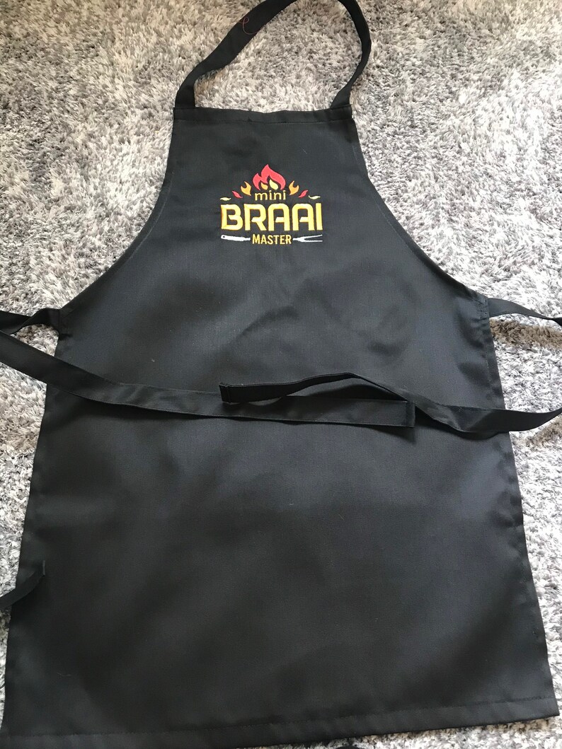 Braai Master and Mini Braai Master Apron Set . BBQ Aprons. Etsy Singapore
