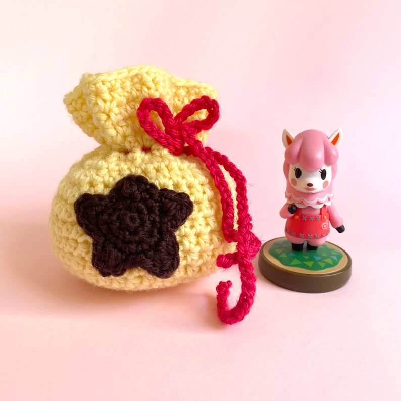 Animal Crossing Bell Bag Crochet PDF Pattern Perfect to Make Etsy