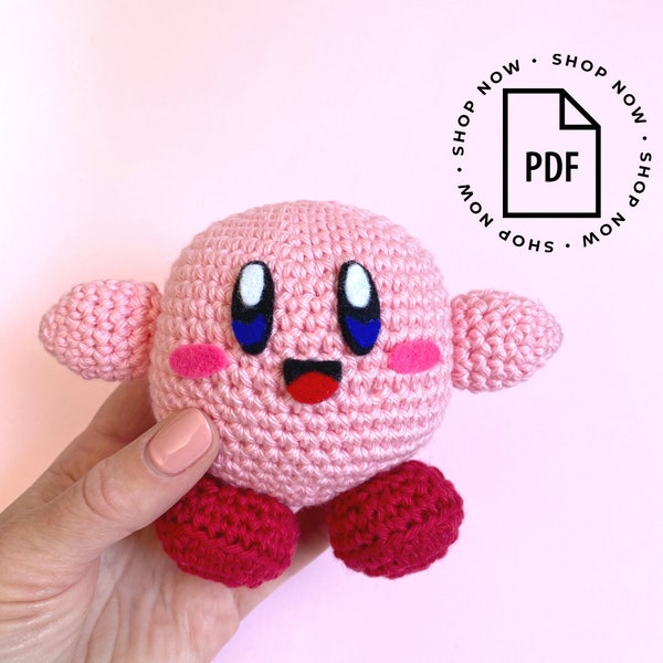 Kirby Crochet Etsy