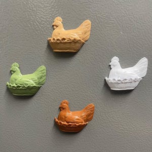 Huhn auf einem Nest Magnet 3D STL Datei Nur * Digital Download