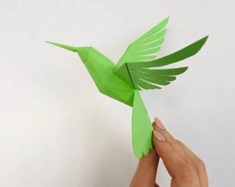 Download Hummingbird Paper Etsy