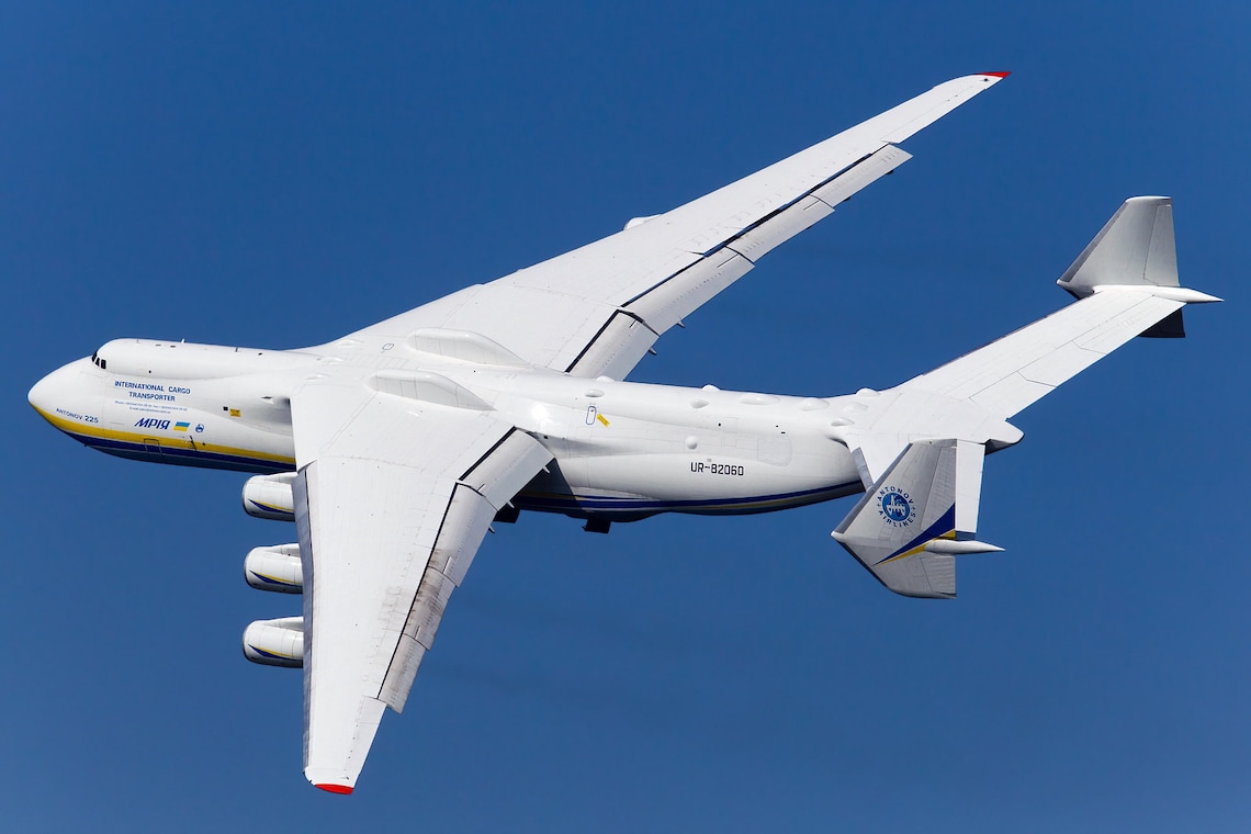 An-225 Mriya Papercraft Model: Low Poly Paper Plane (PDF Template) - Etsy