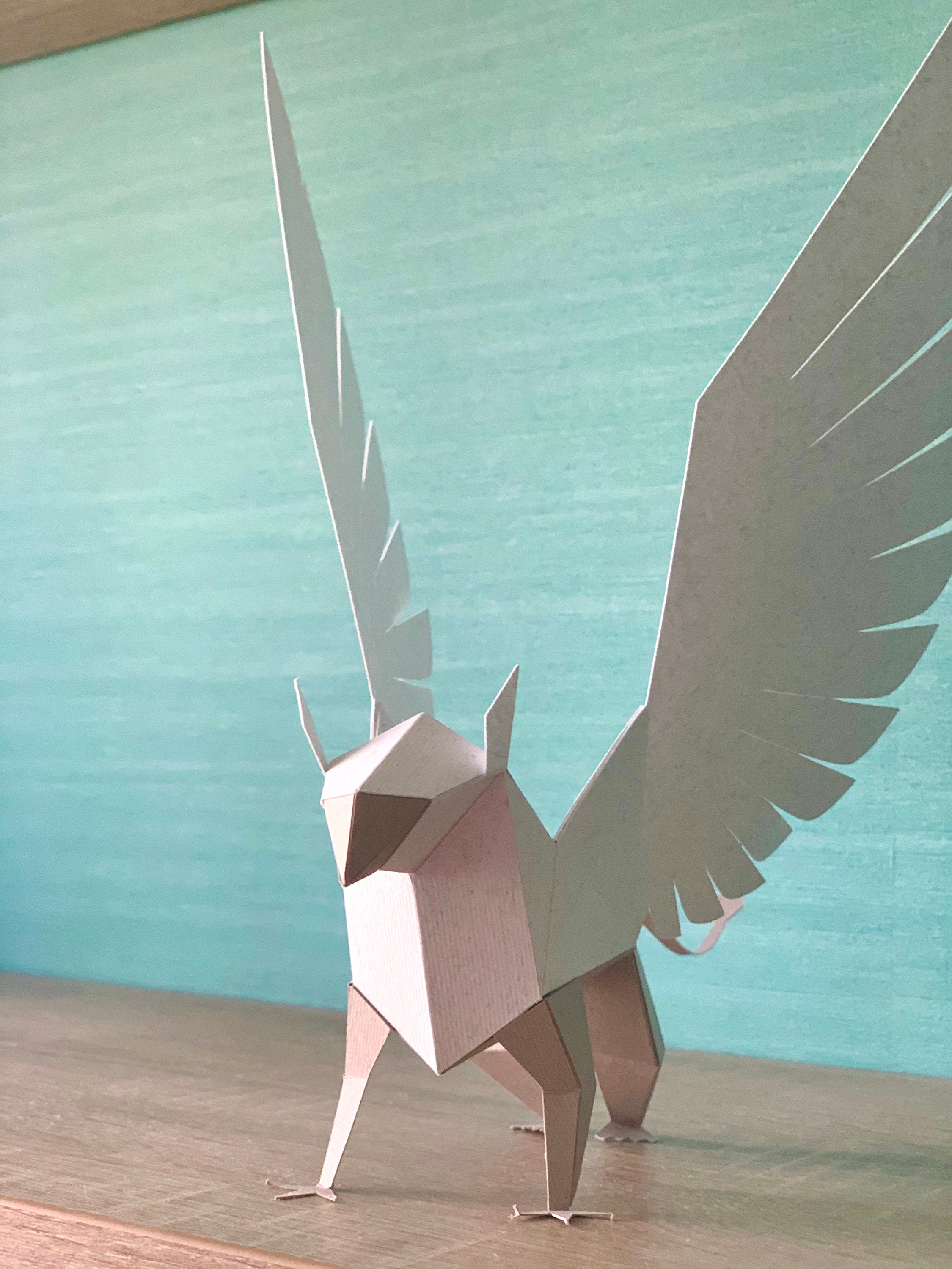 Griffin Papercraft Template – DIY 3D Paper Toy (PDF) - Etsy