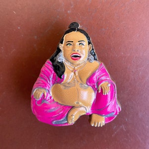 Laughing Rih Enamel PIn