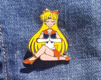 Venus Cow Pose Enamel Pin
