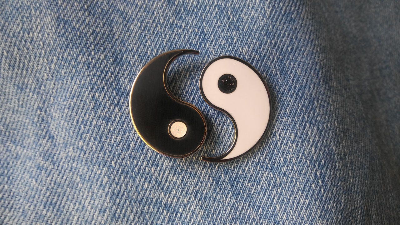 Yin Yang Friendship Pinset