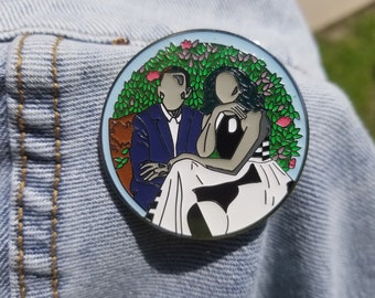 Peace Portrait Pin