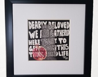 Getting Through Life Vase & Fruit Print