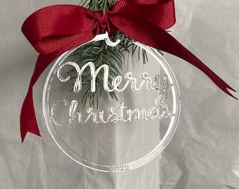 Merry Christmas Ornament/Decor Digital Download