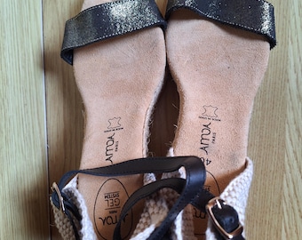 Sandalias de cuña